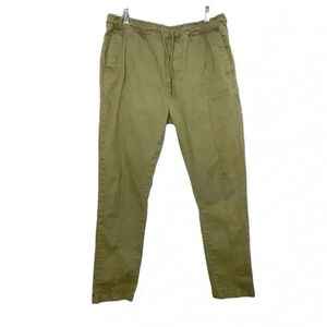 ASOS DESIGN skinny chinos with elasticized waist and pin tuck